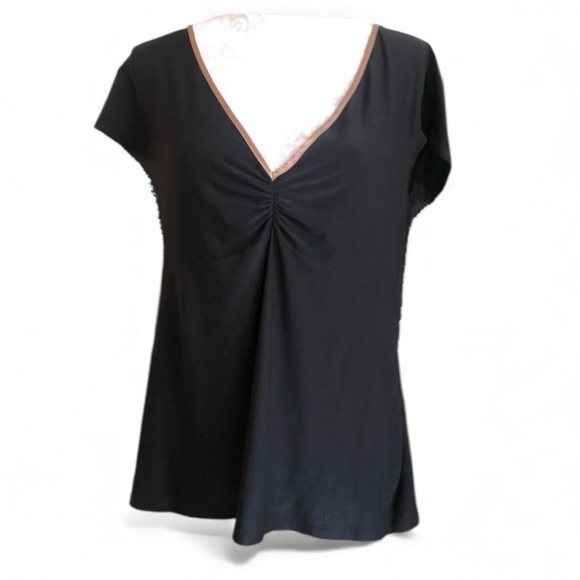 Gilligan & Ohama Black Sleepwear Top Plus Size XXL - 2X - Picture 11 of 11